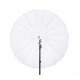 Interfit 165cm White Parabolic Umbrella Int-UP7WH Interfit 165cm White Parabolic Umbrella Int-UP7WH