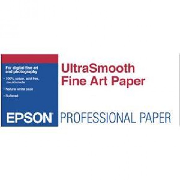 Epson Ultra Smooth A2 Fine Art Paper 25 Sheets SO42105
