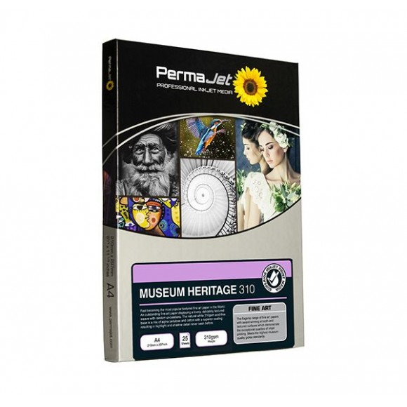 PermaJet Museum Heritage 310gsm A4 Inkjet Paper 25 Sheets PJ60213