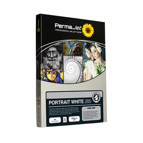 PermaJet Portrait White 285gsm Inkjet Paper Sheets and Rolls (Choose)