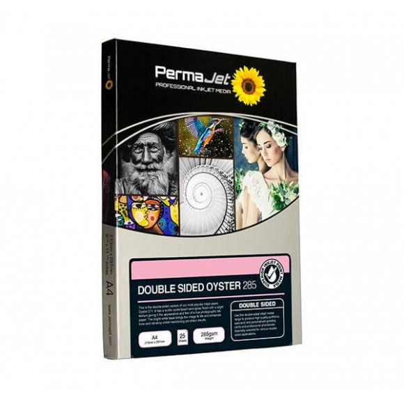 PermaJet Double Sided Oyster A4 Inkjet Paper 25 Sheets PJ51212