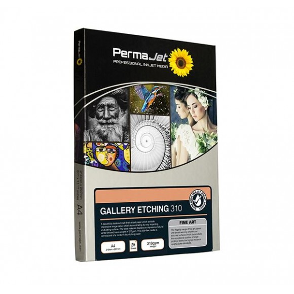 PermaJet Gallery Etching 310gsm A3 25 Sheets PJ60323