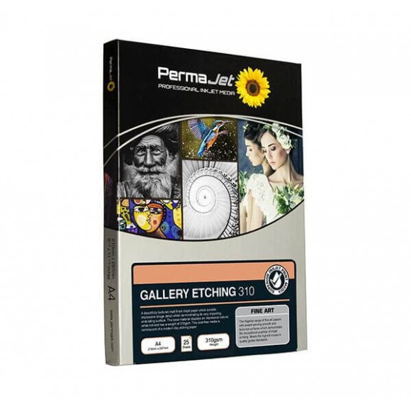  PermaJet Gallery Etching 310gsm Inkjet Paper Sheets and Rolls (Choose)