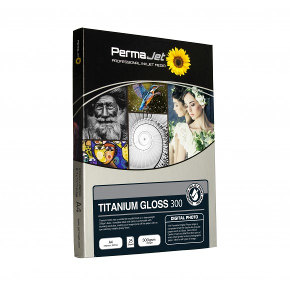 PermaJet Titanium Gloss A4 25 Sheets PJ24912