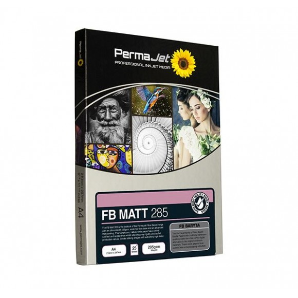 PermaJet Fibre Base Matt 285gsm A3+ Inkjet Paper 25 Sheets PJ20633