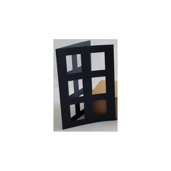 Kenro A4 Black Multi Mask 6x7cm with A4 Sleeve