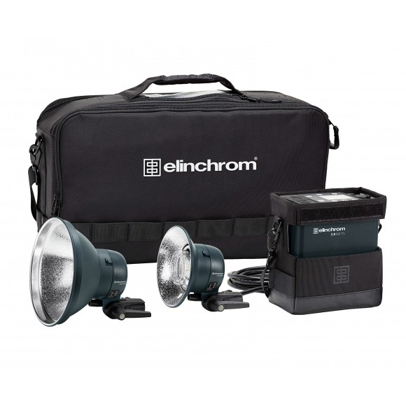 Elinchrom ELB 500 TTL Dual Head To Go Kit EL10310.1 - Ex Rental