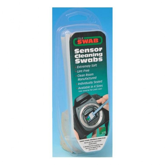 Just Ultra-Soft DSLR 17mm (Type 2) (APS-C) Sensor Cleaning Swabs - Pack of 10