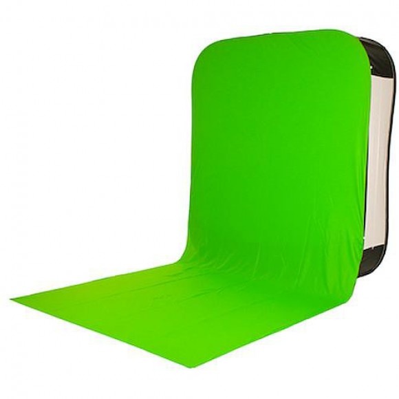Lastolite 6x7' Chromakey Green HiLite Bottletop Cover with Train LAS8881