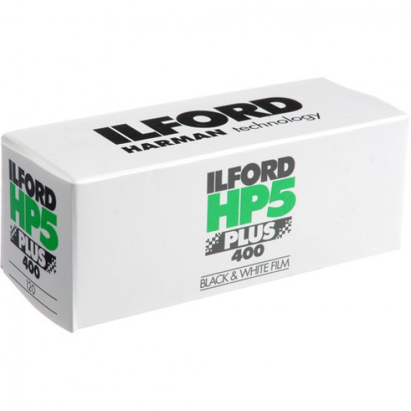 Ilford HP5 Plus Black and White Negative Film (120 Roll Film) 