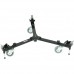 Manfrotto 127VS Variable Leg Spread Portable Dolly (Black)