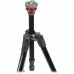 Manfrotto MN755XB Aluminium Video Tripod legs (Black) with Levelling Ball Manfrotto MN755XB Aluminium Video Tripod legs (Black) with Levelling Ball