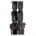 Manfrotto Alu Ranker Air-Cushioned Light Stand Quick Stack 3-Pack (Black, 9 Foot) MN-1005-BAC-3
