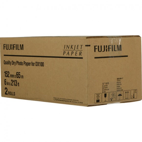 FujiFilm Lustre Photo Paper Roll for Frontier-S DX100/DE100 Printer (Choose size)