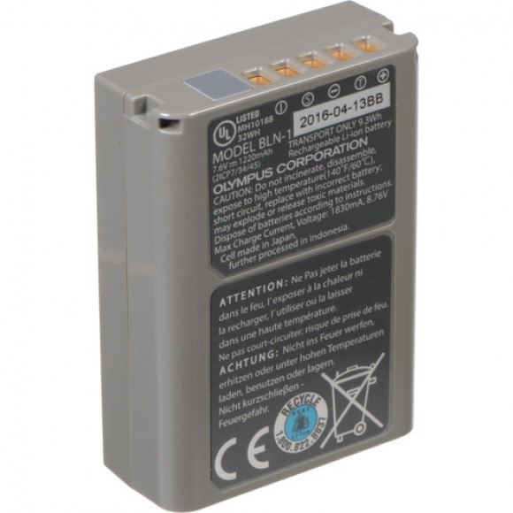Olympus BLN-1 Rechargeable Lithium-ion Battery (OM System)