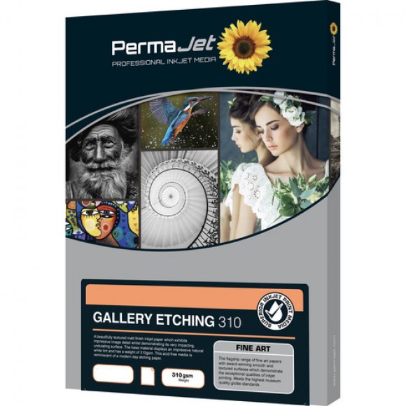 Permajet Gallery Etching 310gsm A3+ 25pk