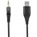 Saramonic USB-CP30 USB Mono Output Connector Cable for Wireless Mic Systems 
