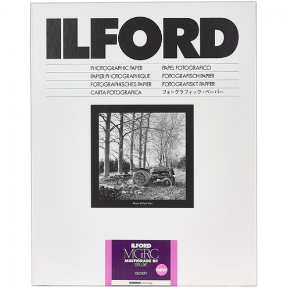 Ilford MULTIGRADE RC Deluxe Paper (Glossy, 12 x 16", 10 Sheets)