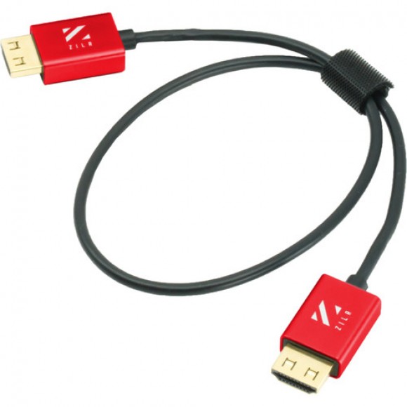 ZILR Hyper Thin Ultra High-Speed HDMI Cable with Ethernet (45cm)