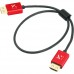 ZILR Hyper Thin Ultra High-Speed HDMI Cable with Ethernet (45cm)