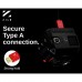 ZILR Hyper Thin Ultra High-Speed HDMI Cable with Ethernet (45cm)