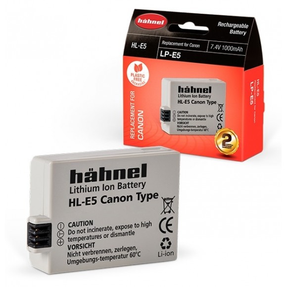 Hahnel HL-E5 Replacement Battery for Canon LP-E5