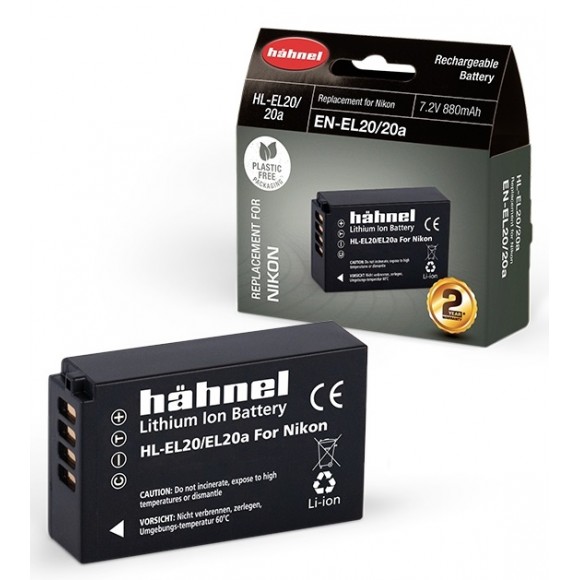 Hahnel HL-EL20/20a Li-ion Battery for Nikon