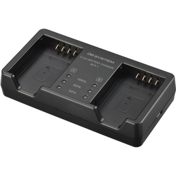 OM SYSTEM BCX-1 Lithium-Ion Battery Charger OM SYSTEM BCX-1 Lithium-Ion Battery Charger