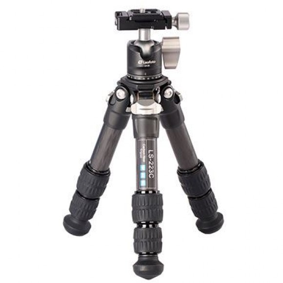 Leofoto Ranger LS-223C Carbon Fibre Mini Tripod + LH-25 Ballhead 