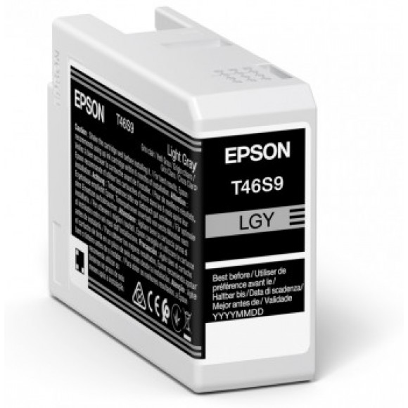 Epson Light Gray Ink for SC-P700 Printer 25m T46S9