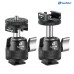 Leofoto F-19 Coldshoe Mini Ball Head