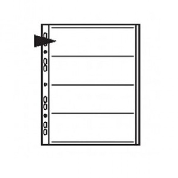 Kenro 120mm Acetate (Clear Print Through) Negative Storage Pages (25 Sheets) KNF10