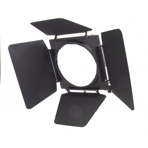Interfit 4 Leaf Barndoor Set for Interfit 8.25" (21cm) Reflector INT207