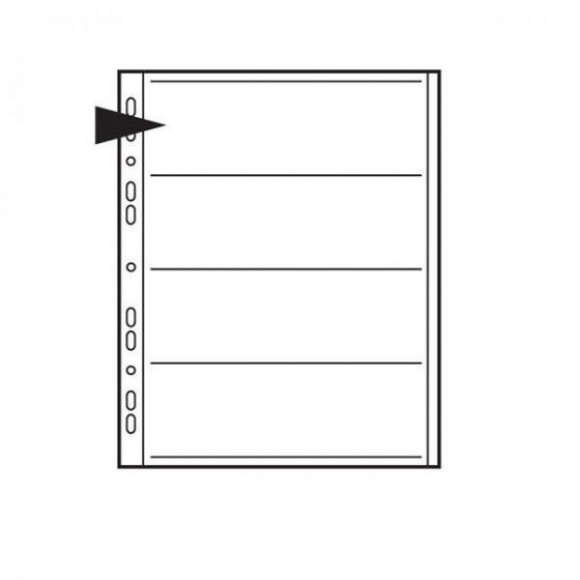 Kenro 120 Acetate (Clear Print Through) Negative Storage Pages (100)