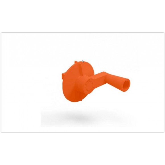 Lab-Box Orange Crank Handle