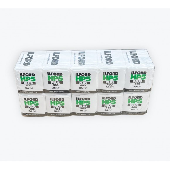 Ilford HP5 400iso / asa 35mm 36exp (Pack of 10)