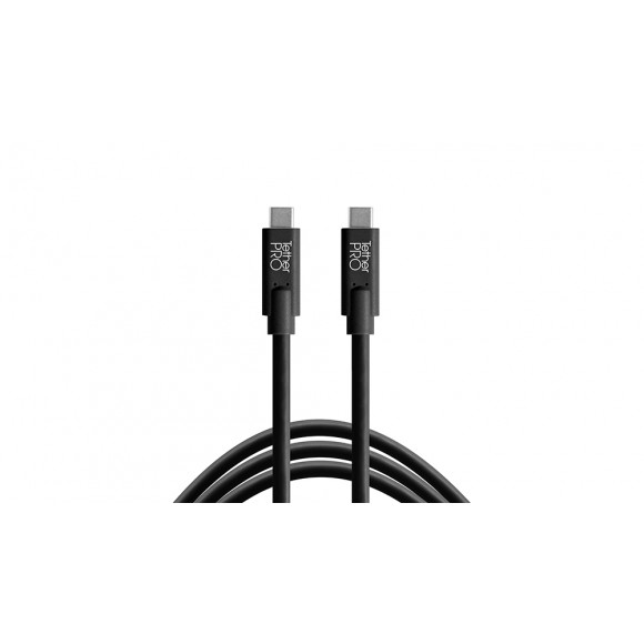 TetherPro USB-C to USB-C (1.8m) Black