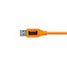 Tether Tools TetherPro USB 3.0 to USB-C Cable TET-CUC3215-ORG