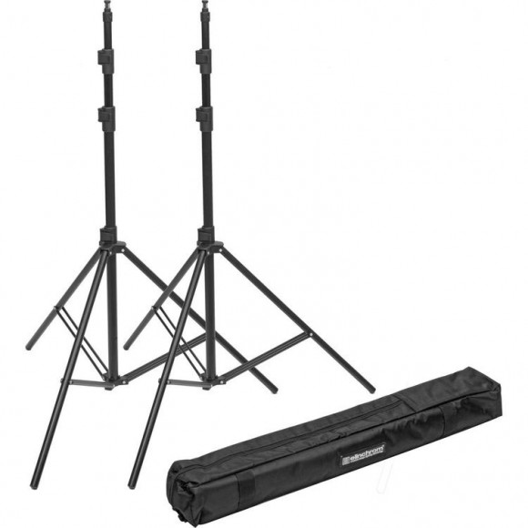 Elinchrom  2 Lighting Stand Set & Carry Bag 30162