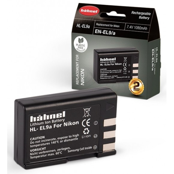 Hahnel HL-EL9a Nikon fit Battery