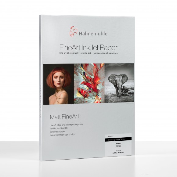 Hahnemühle Photo Rag Bright White 310gsm A3 - 25 Sheets
