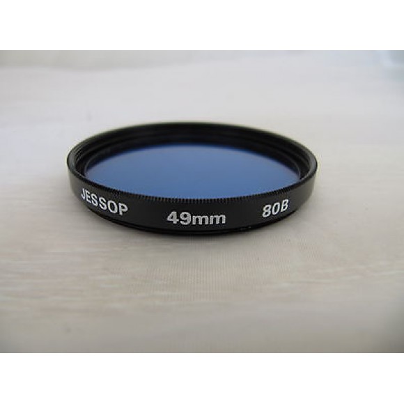 Jessops 49mm 80B Blue Filter 