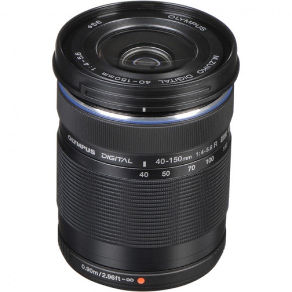 OM System M.Zuiko Digital ED 40-150mm f/4-5.6 R Lens with Wrapping Case - Black OM System M.Zuiko Digital ED 40-150mm f/4-5.6 R Lens with Wrapping Case - Black