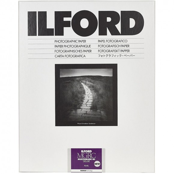 Ilford MULTIGRADE RC Deluxe Paper (Pearl, 12 x 16", 10 Sheets)
