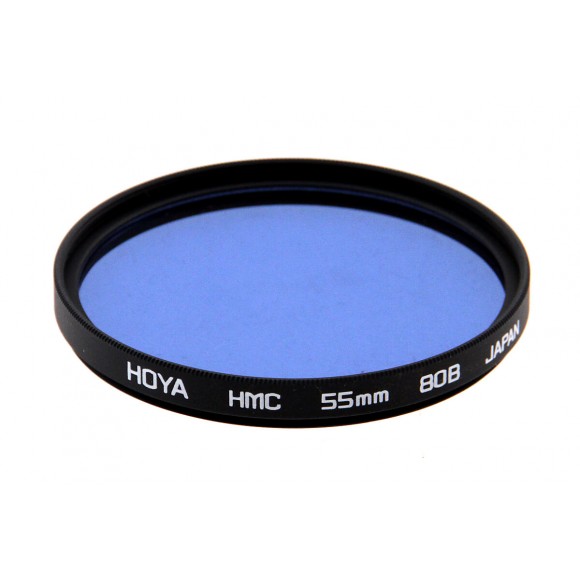 Hoya 55mm 80B Filter