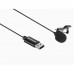 Saramonic Ultracompact Clip-On Lavalier Microphone SR-ULM10L 6m (USB-A Connector for Mac and Windows) Saramonic Ultracompact Clip-On Lavalier Microphone SR-ULM10L 6m (USB-A Connector for Mac and Windows)