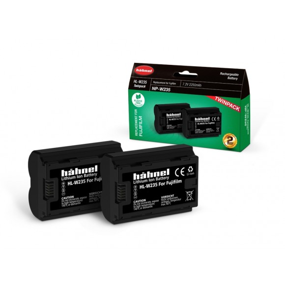 Hahnel Twin Pack NP-W235 - HL-W235 Fuji
