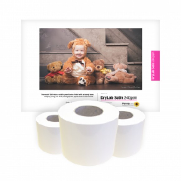 Permajet DryLab Satin 240gsm 8 Inch x 65M PJ24803