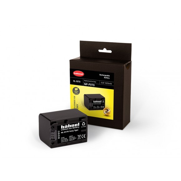 Hahnel HL-XV70 Replacement Battery for NP-FV70 / Sony Camcorders