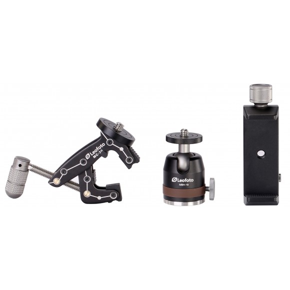 Leofoto Multifunctional MC-30 Phone Clamp and Mounting Kit